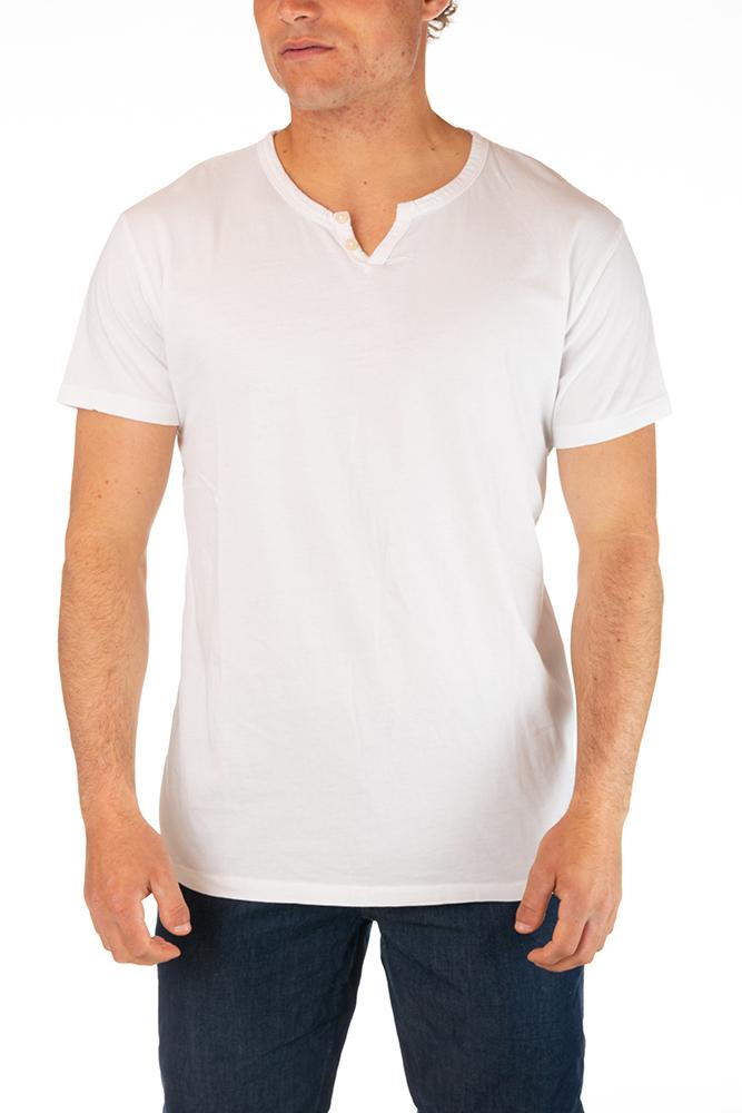 MAGLIA T-SHIRT UOMO BIANCO LESTERJSO C24 BIANCO IMPURE